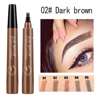 Caneta Para Sobrancelhas 5 Cores Tatuagem De À Prova D
