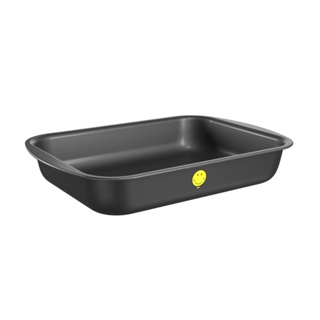 Assadeira Retangular Funda Brinox Smiley 39,5 cm