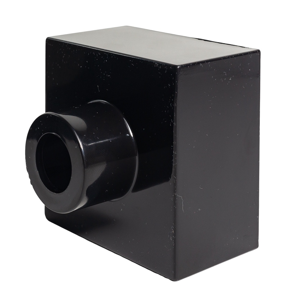 Canopla para Registro de PVC Preto 1.1/4