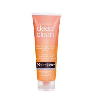 Neutrogena Deep Clean Grapefruit Gel De Limp. Facial 80g Blz