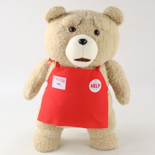 Brinquedo Pelúcia Urso Ted com Avental Vermelho: Filme Ted 2 Teddy