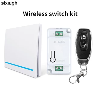 kit De Interruptor Sem Fio De Controle Remoto DIY Modificado De Lâmpada