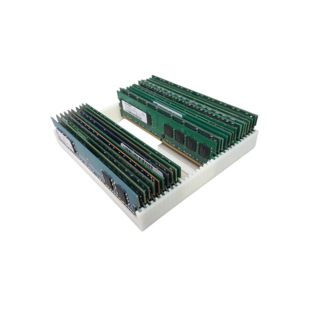 Suporte Rack Contêiner P/ Guardar 32un Memória Ram