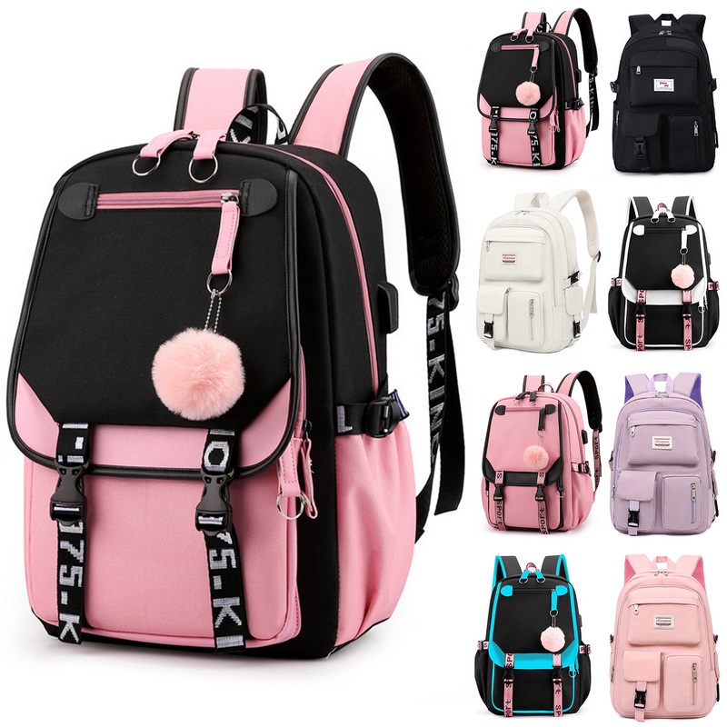 Mochila Infantil Feminina De Costas Stitch Juvenil Rosa - USA Magazine