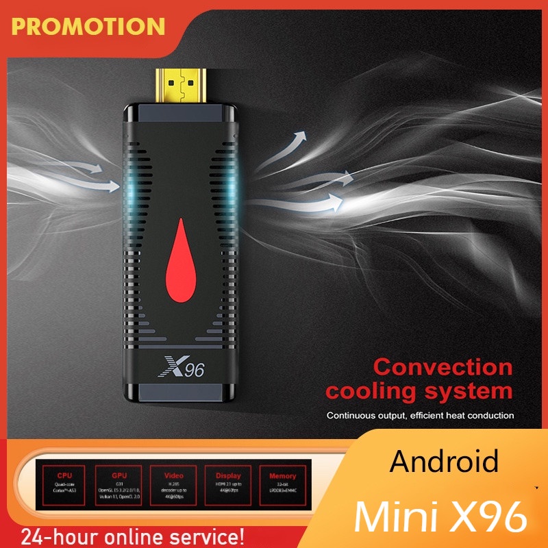 Mini X96 S400 H313 Hd Reprodutor De Rede | Shopee Brasil