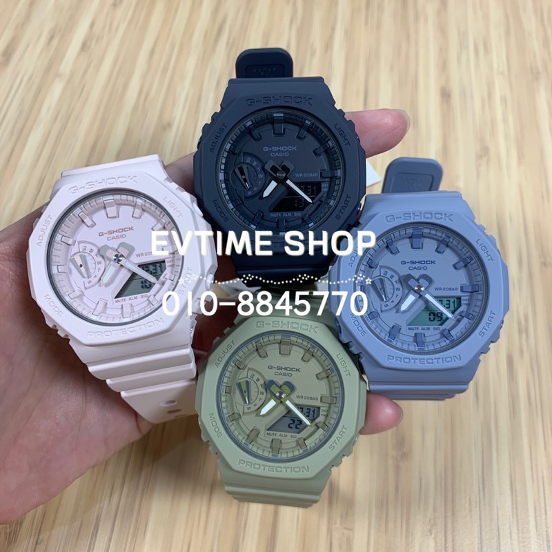 Casio G-SHOCK GMA-S2100BA-2A1 Relógio Esportivo 2A2 3A Clássico De Moda p827