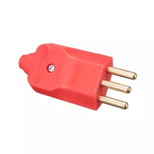 Plugue Pino Tomada Macho Vermelho 3 Pinos 20a 2p+t Pld2-3
