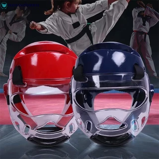 Protetor De Cabeça De Taekwondo Profissional MMA Capacete Tailandês Boxe Karate Kickboxing