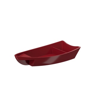 Barco Para Sushi Coza 13,9 x 13,9 x 6,3 cm Vermelho Bold