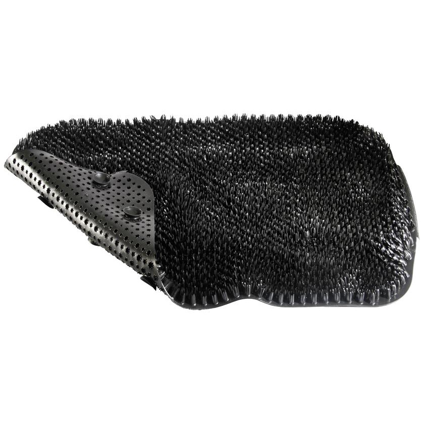 Tapete Felpudo Ventosa de Banheiro Box Antimofo Preto Astra