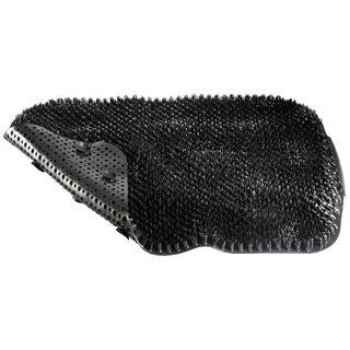 Tapete Felpudo Ventosa de Banheiro Box Antimofo Preto Astra
