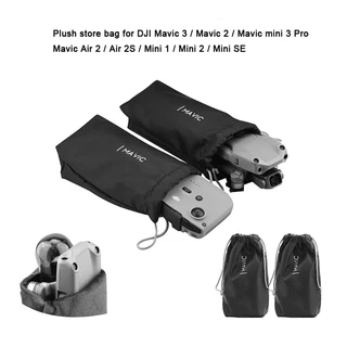 Saco De Armazenamento Para DJI Mavic 3/2/Air 2S Mini 1 SE 3 Pro Mala De Mão Portátil Com Controle Remoto Drone Estojo De Transporte De Pelúcia