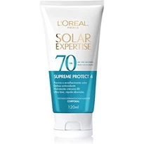 Protetor Solar Corporal L'Oréal Paris Solar Expertise Supreme Protect 4 FPS 70, 120ml em Oferta na Shopee