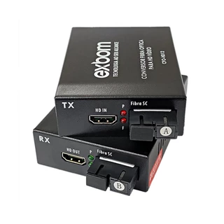 Extensor conversor HDMI via Fibra Optica 20KM 1080P