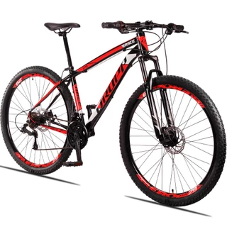 Bicicleta 29 Dropp Race 21 Marchas Quadro Alumínio e Suspensão Dianteira e Freio Disco
