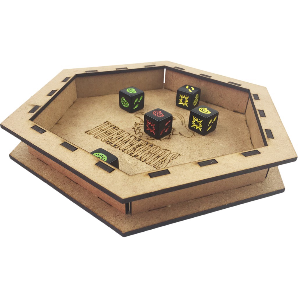 Bandeja De Dados Para Juegos De Mesa Y RPG – 22x22 Cm, Con Diseño De Mazmorra, Plegable Y Con Absorción De Ruido