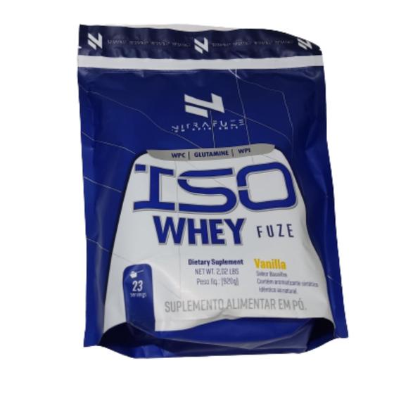 ISO WHEY FUZE POUCH 920G VANILLA NITRAFUZE – UNDERLABZ