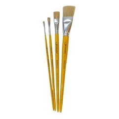 Pincel Condor Ref: 456 Para Pintura Artística - 04 Unidades