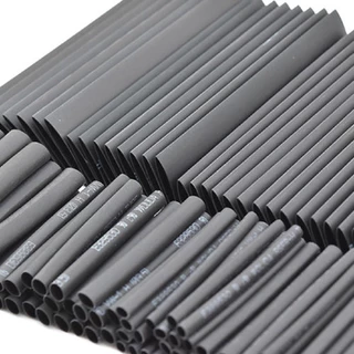 127Pcs Tubo Encolhimento Térmico Sortidor De Tubos Kit Sortimento Resistente Conexão Cabo Elétrico Fio Envoltório À Prova D'água