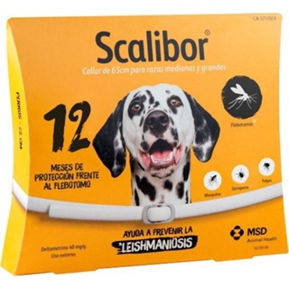 Coleira De Scalibor Grande Pulgas Para Cães Leishmaniose Antipulga