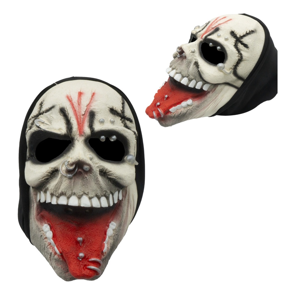 Caveira Assustadora Máscara, Palhaço do Terror, Zumbi Gótico