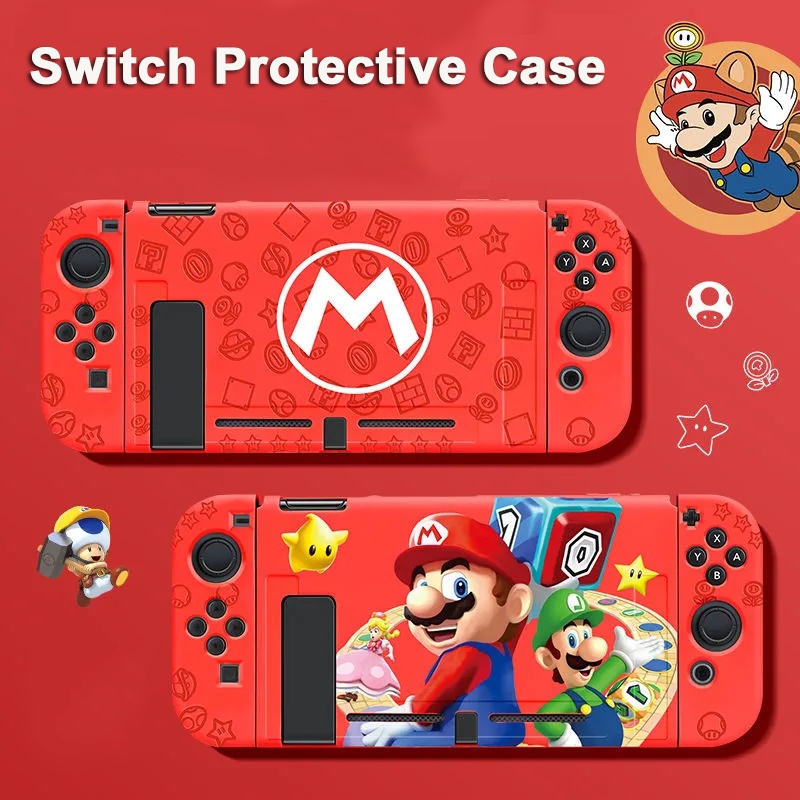 Case Capa Protetora Tpu Acrilico Nintendo Switch Oled