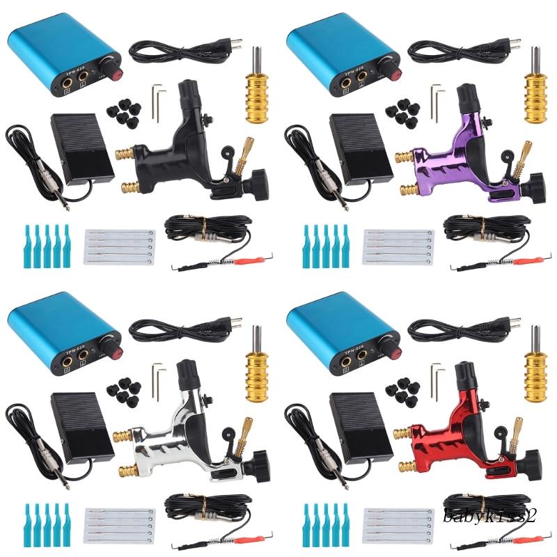 Kit De Bab Equipamento De Tatuagem Com 5 Para Artista Profissional Arte ...