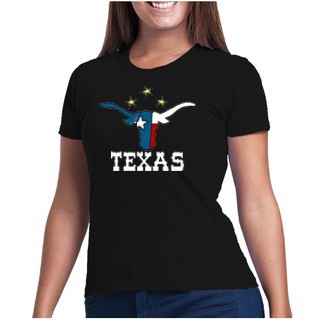 Camiseta Camisa Country Baby Look Texas 100% Algodão Envio Já
