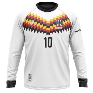 Camiseta Manga Longa Filtro UV Alemanha Torcedor Retro 1994 Esportiva Futebol Seleção Torcida