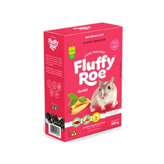 Alimento para Roedores Super Premium Fluffy Roe Gerbil Gourmet 300Gr