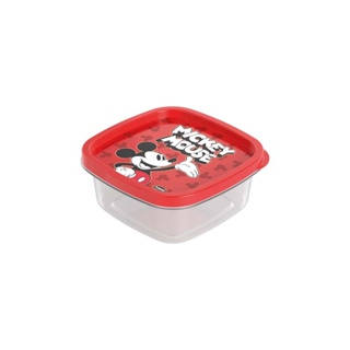 Pote de Plástico Quadrado 580 ml Clic Mickey