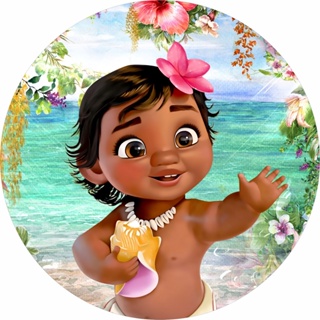 Painel Decorativo Grande Tecido Tnt - Festa Moana