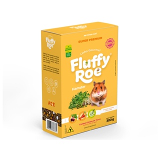 Alimento para Roedores Super Premium Fluffy Roe Hamster Gourmet 300Gr