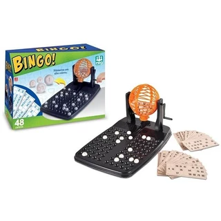 Brinquedo Jogo De Bingo com Roleta e Cartelas Reutilizaveis | Shopee Brasil