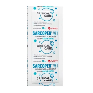 Suplemento Sarcopen Vet Para Cães e Gatos Avert 10g
