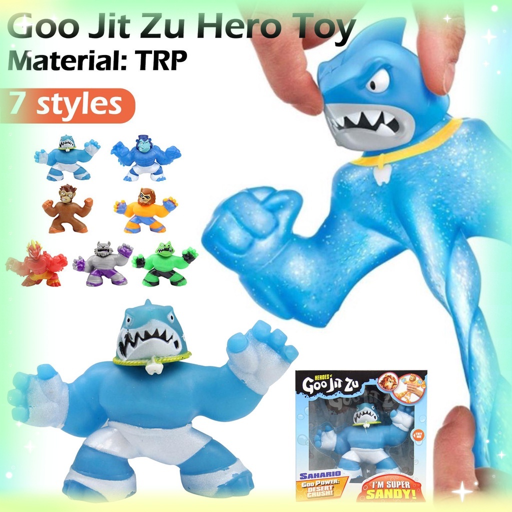 HEROES OF GOO Jit Zu Goo Shifters Primal Thrash Hero Pack super