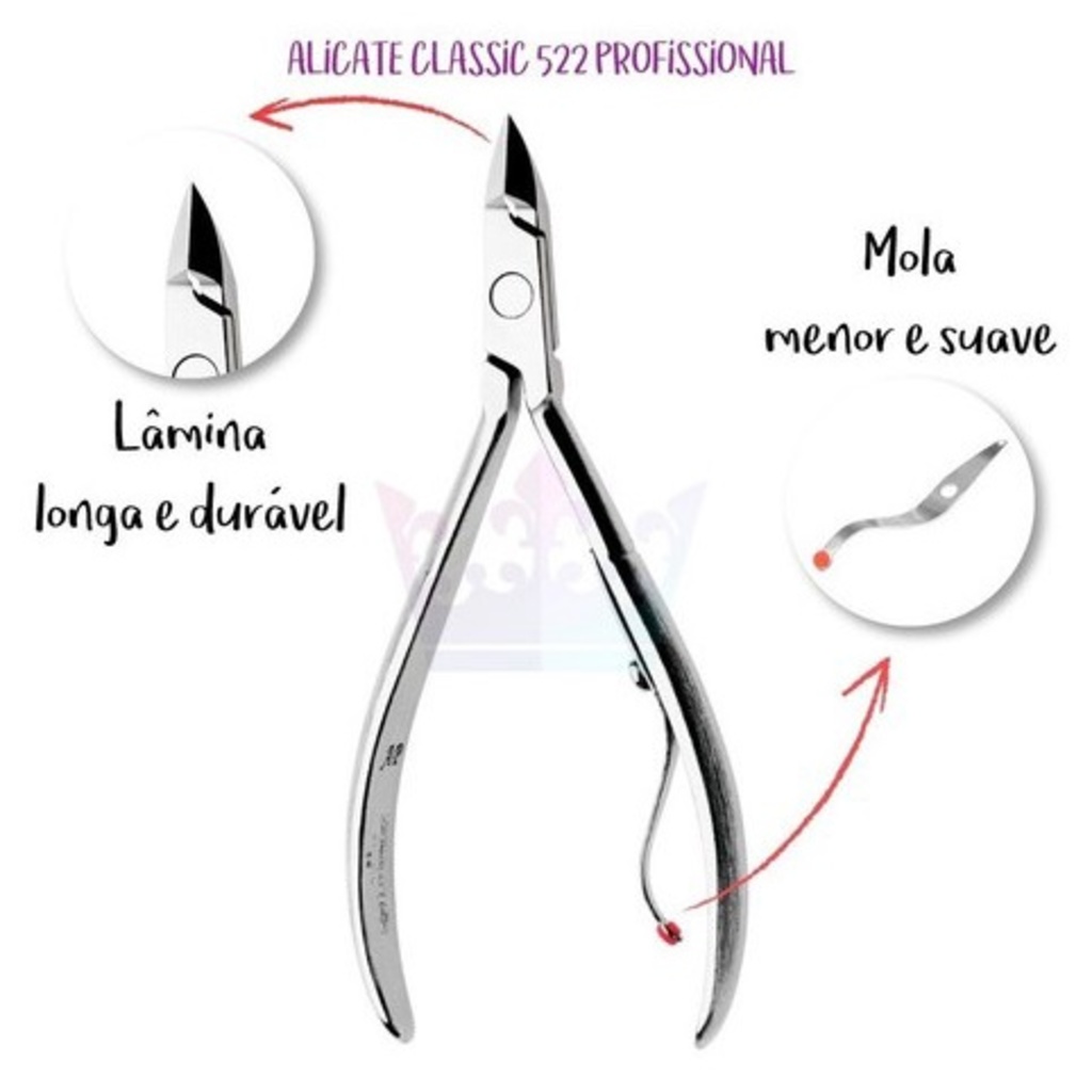 Alicate De Cutilagem Inox Profissional Manicure-YOUYI | Shopee Brasil