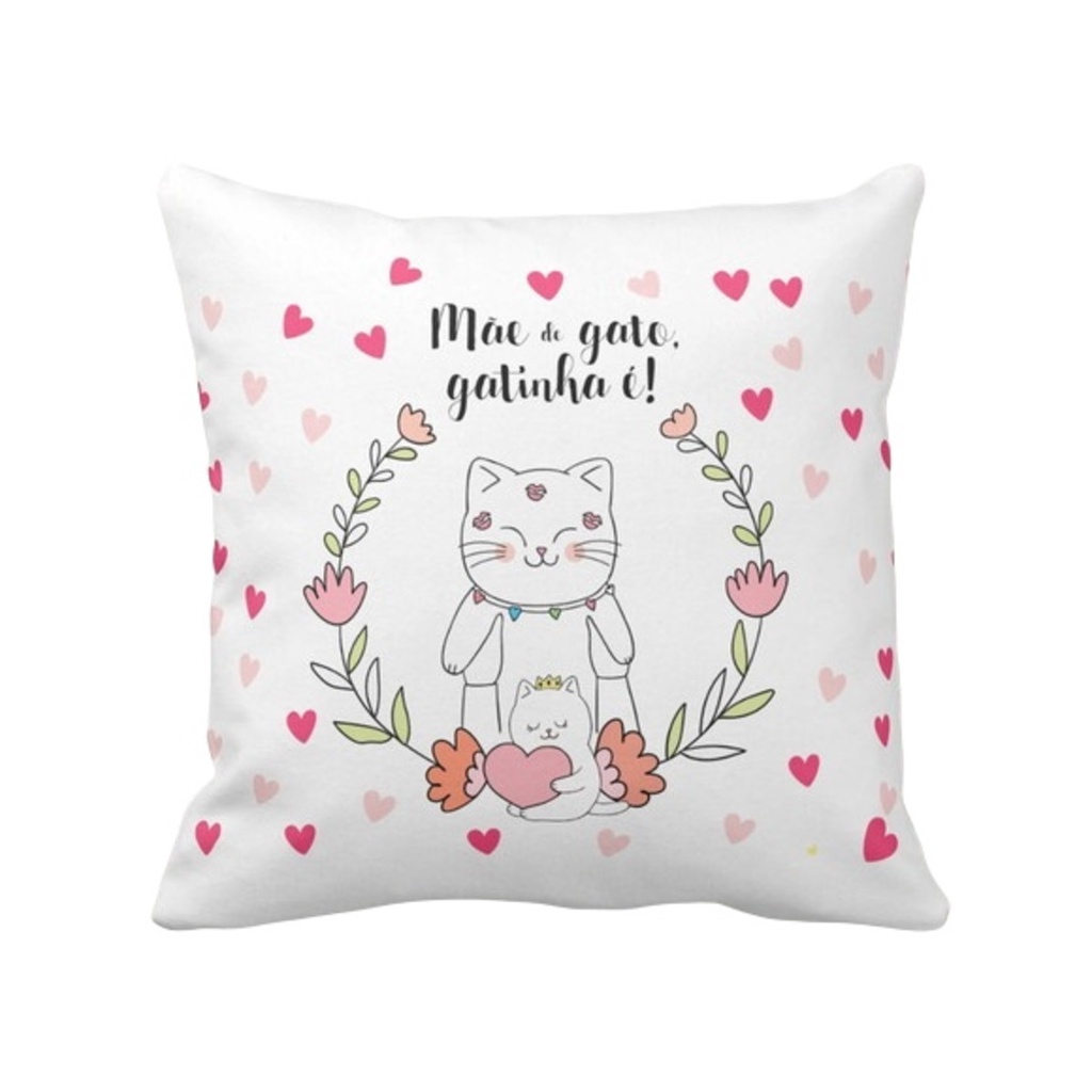 Fronha personalizada de gato com texto de nome fofo desenho animado animal  gatos fronha de cetim personalizada com fecho de envelope fronhas de cama  capa de almofada refrescante, 50 x 76 cm