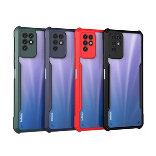 Caixa De Airbag Infinix Nota 10 Pro 12 G96 11 8 Hot 10S 10T 10i 11S Quente 10 Play Capa Transparente Anti-Impacto