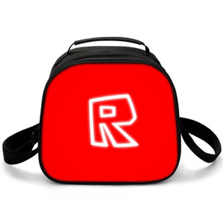 Roblox Lancheira Infantil Com Isolamento Diagonal Bolsa De Desenho Animado  Anime Meninos E Meninas Escolar Para Estudantes