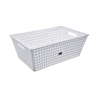 Cesta Organizadora Coza One 37,6 Litros 59,5 x 38,8 x 22,3 cm Branco