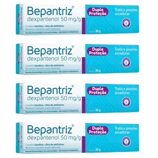 Kit com 4 Bepantriz Pomada Cimed 30g (Mesma Formula Bepantol) ®