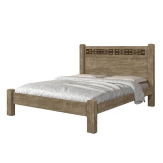 Cama Casal Cambel Raissa 140CM em MDF e MDP