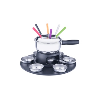 Conjunto Para Fondue Brinox Fondue & Petiscos 18 Peças Aço Inox