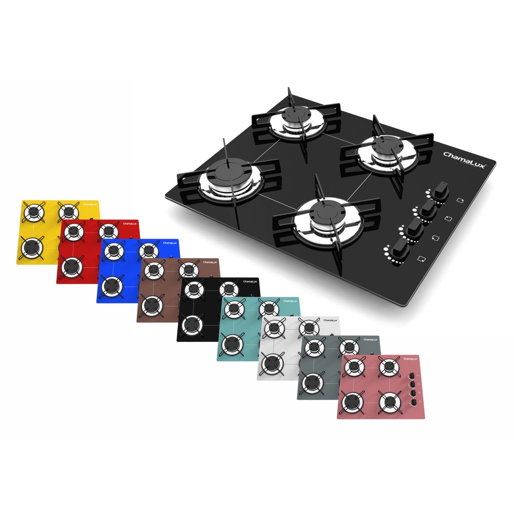 Fogão Cooktop Chamalux 4 Bocas Ultra Chama 127v/220v