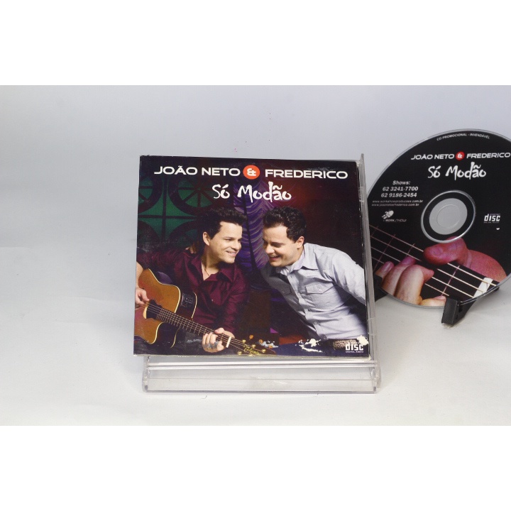 CD Sertanejo / João Neto & Frederico: Só Modão (envelope) | Shopee Brasil