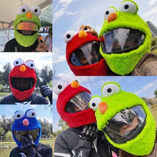 OM Capacete De Motocicleta Cobre Capacetes Completos Chapéu De Natal Capa De Presente Pelúcia Engraçada protetor Para Festa Personalizada decoração