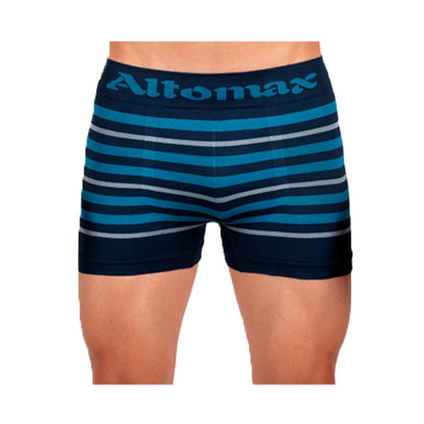 Kit Cuecas Boxer Altomax Listrada Microfibra C/ 10 Peças | Shopee Brasil