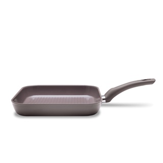 Grill Com Fundo De Indução Ceramic Life Brinox Optima 2,4 Litros 26 cm Cinza