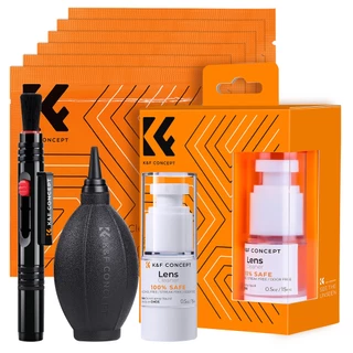 K & F Concept 4 Em 1 Lente De Câmera Caneta Limpeza De Lentes Kit De Para dslr